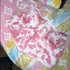 Judy Blue pink tie dye shorts!